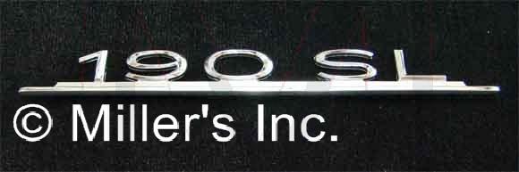 46-0023 TRUNK "190SL" EMBLEM