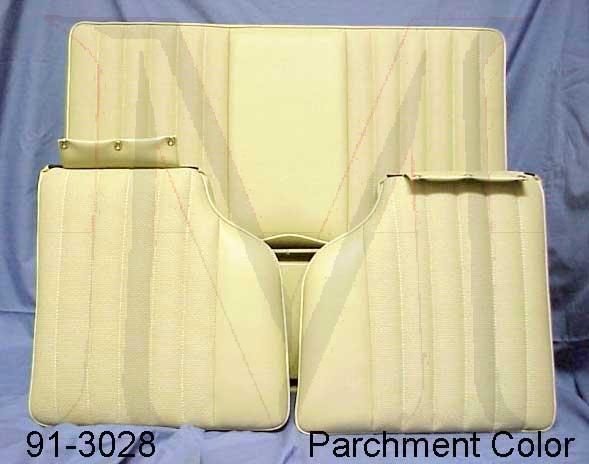 91-3028 REAR SEAT - ALL 107 SL CHASSIS
