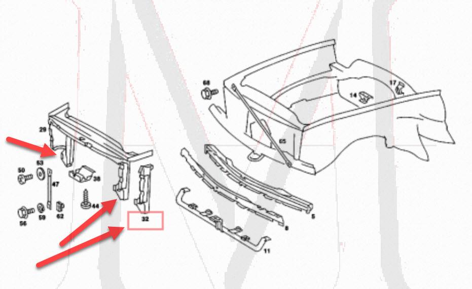 62-3175L_5 RADIATOR SUPPORT BAFFLE